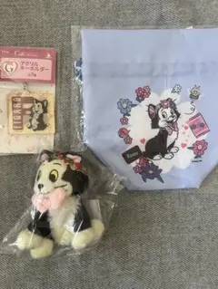 Happyくじ 『Disney にゃん・にゃん・にゃん』 フィガロ　セット