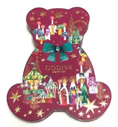 【季節限定】GODIVAベアーBOX クリスマス 可愛い おしゃれ 工作 くま