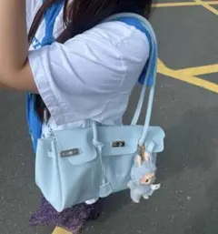 ゼリーバッグ ミント jelly birkin / firkin bag y2k - メルカリ