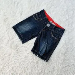 【レッドペッパー】レディースデニムハーフパンツ W27