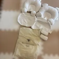 Coperta クマ型ベビーピロー 枕 カバー付き
