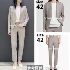 24SS セオリーリュクス CRISP LINEN スーツXL ライトグレー - メルカリ