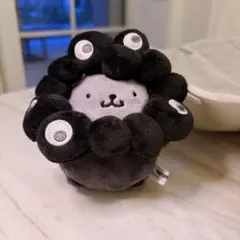 ポムポムプリン　ミャクミャク　なりきりカラビナ付きぬいぐるみ