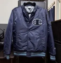 ⭐️美品 Champion スタジャン ネイビー Sサイズ