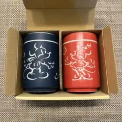 【新品・未使用】ミッキーマウス&ミニーマウス 湯のみペアセット