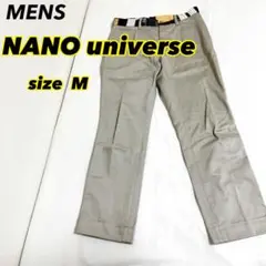 美品✨メンズNANO universe Ciname（チナム） チノパン Mのサムネイル