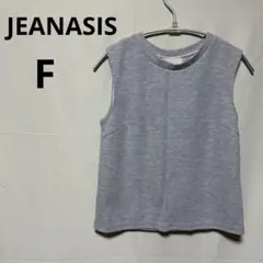 JEANASIS ノースリーブトップス　レディース