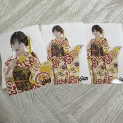 CUTIE STREET 川本笑瑠　生写真3枚セット