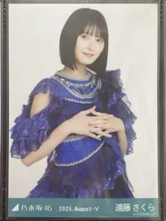 乃木坂46 遠藤さくら 生写真 13thBDライブ衣装2