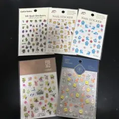 5Dネイルシールセット キャラクター