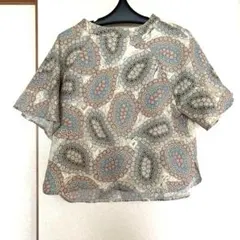 ふりふ ペイズリー　マーブル トップスのサムネイル