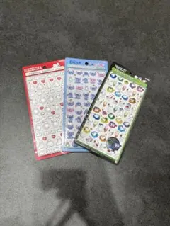 m*3様 【正規品】ボンボンドロップシールミニ ディズニー 3種セット