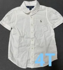 Polo Ralph Lauren ホワイトシャツ 4T