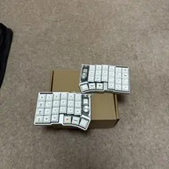 Cornix LP 無線分割キーボード シルバー - メルカリ