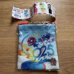 ミャクミャク　ガチャ　ガチャガチャ　巾着　袋　ポーチ　カプセルトイ　関西万博