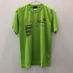 J860 アシックス 青梅マラソン Tシャツ Mサイズ 蛍光グリーン