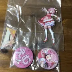 プロセカ セガラッキーくじ 鳳えむ アクリルスタンド 缶バッジ