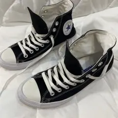 CONVERSE ALL STAR ブラック ハイカットスニーカー25㎝