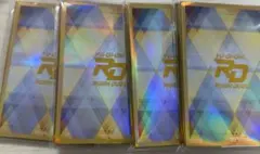 遊戯王ラッシュデュエル　遊戯王の日 スリーブ 80 ゴールド　未開封のサムネイル