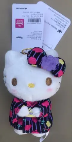 ハローキティ 着物キーホルダー4set❣️