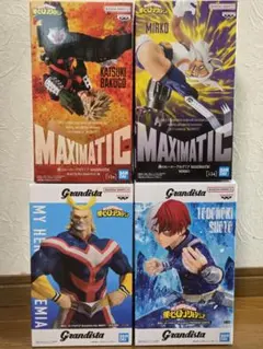 僕のヒーローアカデミア フィギュア 4点セット - メルカリ