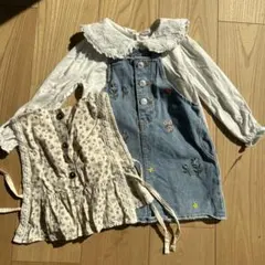 女の子洋服3点セット　Zara loulou ami shein