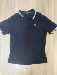 フレッドペリー ブラック ポロシャツ 半袖