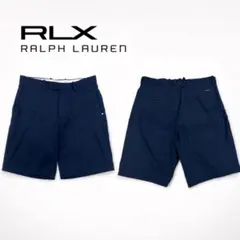 T613 美品 L RLX ラルフローレン ロゴプレート ハーフパンツ メンズのサムネイル