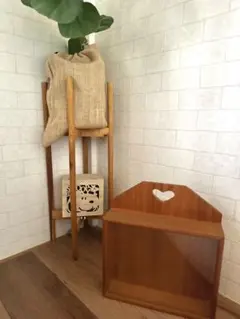 カントリー雑貨　ハート❤️ガラスありのサムネイル