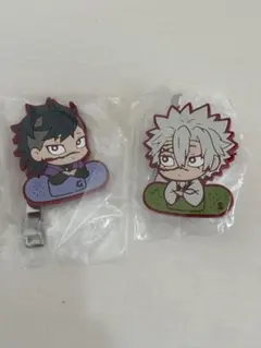 鬼滅の刃 キャラばんちょうこう ヘアクリップ 弍　不死川実弥・玄弥