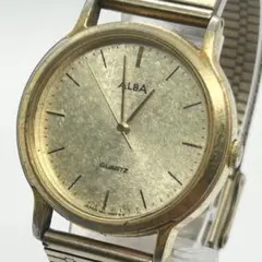 SEIKO ALBA セイコーアルバ クオーツ腕時計 メンズ 稼働品