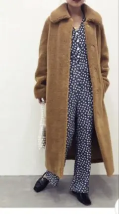 EDIT.FOR LULU STANDロングフェイクコート