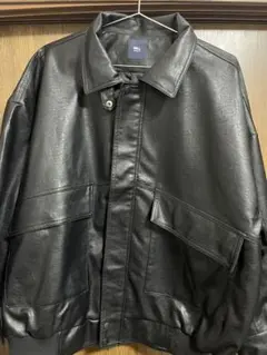 MN.L MONO-MART LADYS フェイクレザージャケット