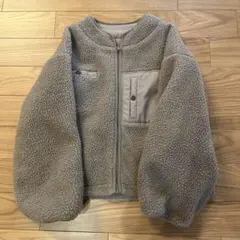 チャオパニックティピー　リバーシブルボアブルゾン　F