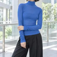 ENOF cotton highneck BLUE