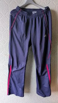 adidas CLIMACOOL ネイビー ランニングパンツ M