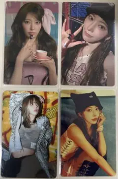 LE SSERAFIM ルセラ　サクラ　different トレカ4枚セット