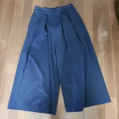 紺色レディスワイドパンツ