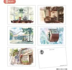 名探偵コナン　TVアニメ30周年記念展　水彩美術ポストカードセットB