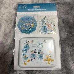 ディズニーシー 25周年 シール