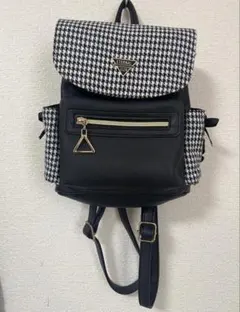 キッズリュック ブラック 軽量 通園 通学 遠足