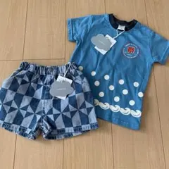 futafuta フタフタ　祭り　Tシャツ　ショートパンツ　ベビー　キッズ　80