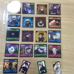 呪術廻戦　ウエハース　バカウケ　シール　カード　五条悟　夏油傑　脹相