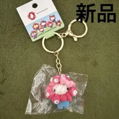 【新品】大阪関西万博 ミャクミャク サンリオ なりきりキーホルダー　キティ
