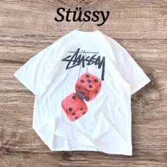 人気 ステューシー Tシャツ FUZZY DICE ダイス サイコロ XL