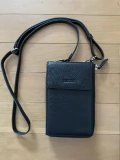 BARCOS スマホショルダーbag BLACK 美品