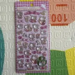 国内正規品 ハローキティピンク サンリオ ボンボンドロップシール 第2弾 ②