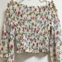 LOWRYSFARM 花柄 オフショル ブラウス 春 新品