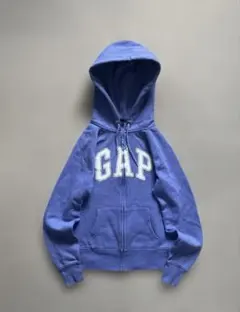 OLD GAP ジップパーカー ブルー 青　00s
