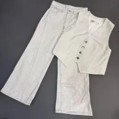 美品　ZARA セットアップ　ジレ　ベスト